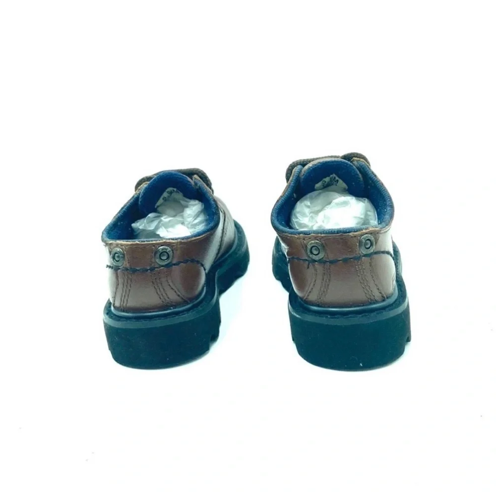 Tommy Hilfiger Brown Kids Dress Shoes